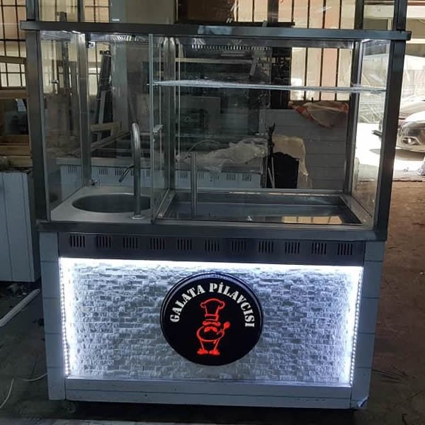 Pilav Ayran Tezgahı En Uygun Fiyatlarla Seyyar Araba Kumpir Waffle