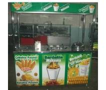 Çubukta Patates+Bardakta Makarna + Bardakta Mısır Standı