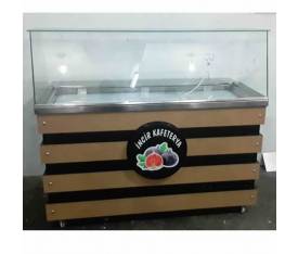 150 Cm Mobilyalı Led Tabelalı Çiğ Köfte Dolabı