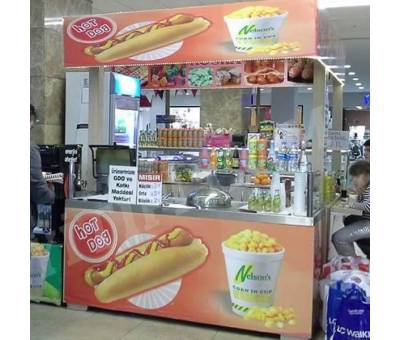 Bardakta Mısır Hotdog Standı