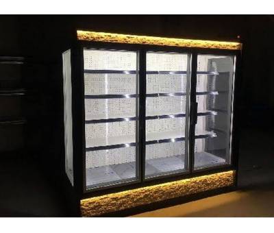 Doğaltaşlı Aydınlatmalı Sütlük Dolabı